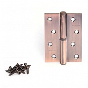 Картинка Петля дверная разъёмная Apecs 100*70-B-Steel-AC-L медь левая
